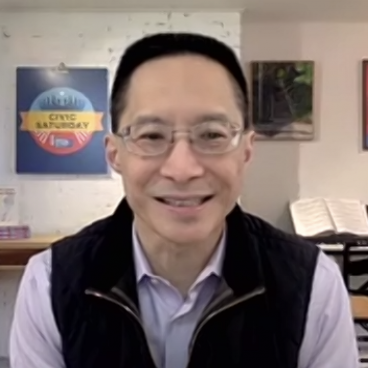 Eric Liu smiling